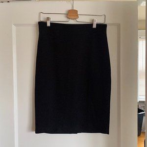 Philosphy Black Ponte Pencil Skirt size 4